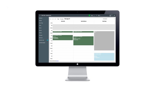 Desktop computer using Client Diary