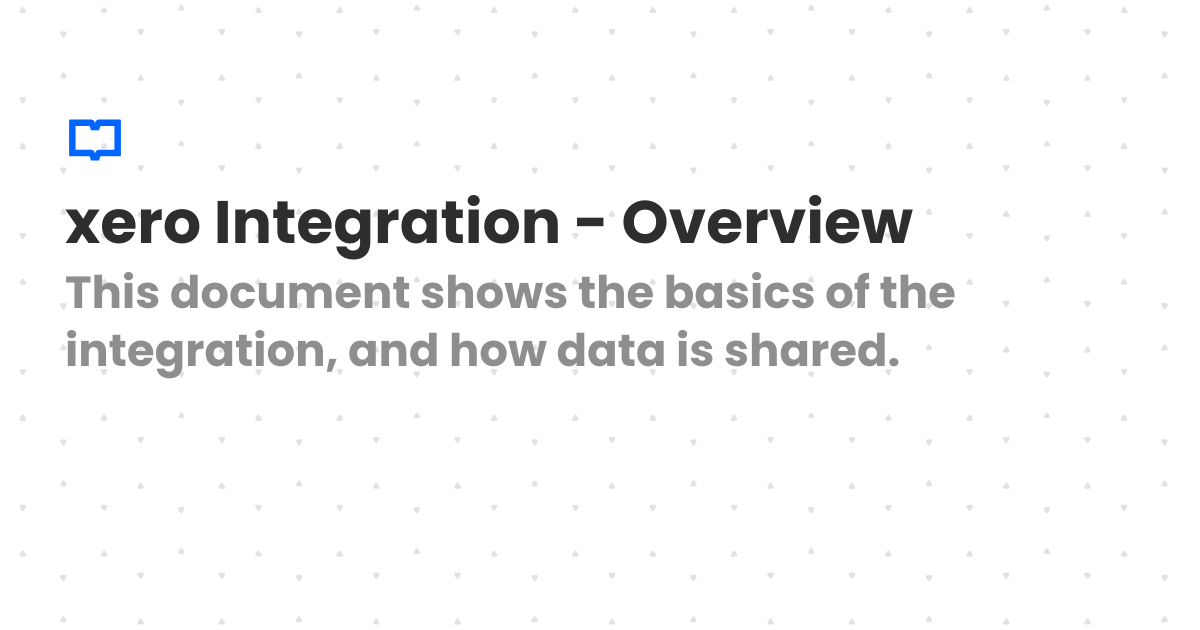 xero Integration - Overview | Client Diary Knowledgebase