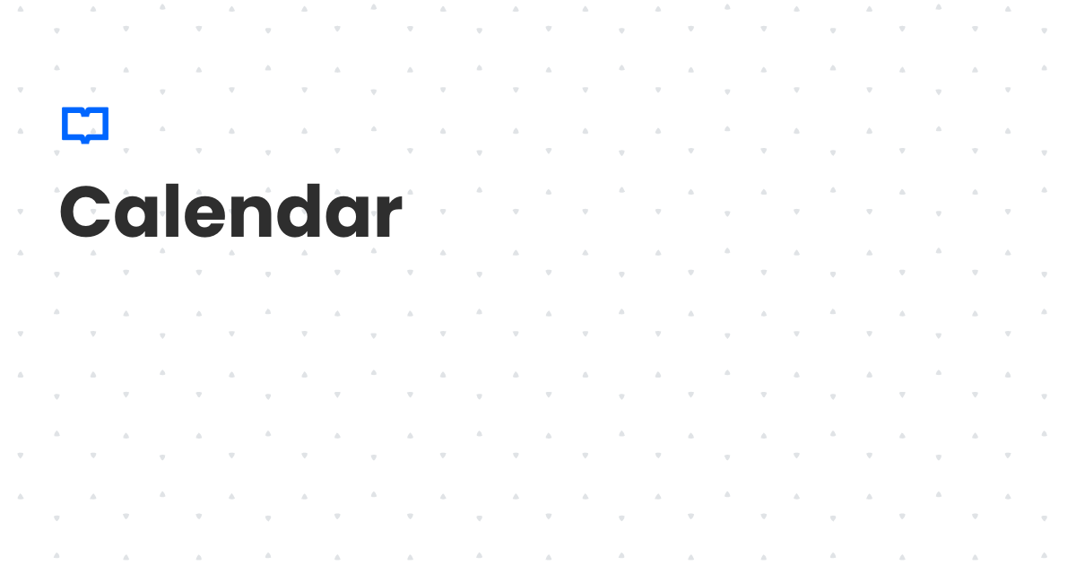 Calendar | Client Diary Knowledgebase