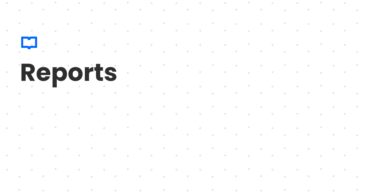 Reports | Client Diary Knowledgebase
